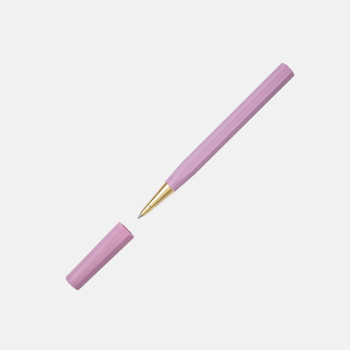 Y Studio Glamour Evolve Ocean sustainable rollerball pen with sleek design and metallic finish.