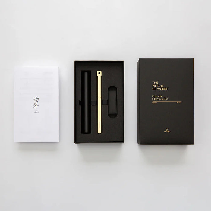 Y Studio - Classic - Portable Fountain Pen - Papier Plume