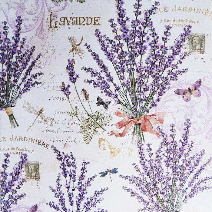 Kartos - Lavender - Wrapping Paper - Papier Plume