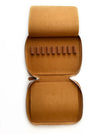Eng Leather Co. - 9 Slot Apple Leather Pen Case Camel (Vegan) - Papier Plume