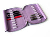 Eng Leather Co. - 18 Slot Leather Pen Case light lavender - Papier Plume