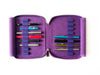 Eng Leather Co. - 18 Slot Leather Pen Case Violet - Papier Plume