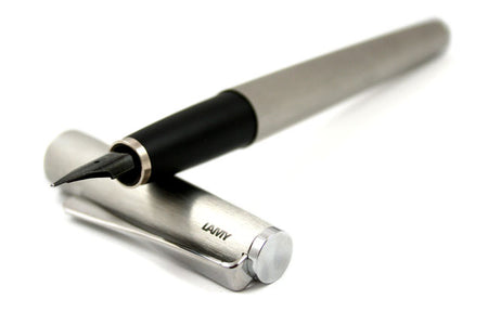 Lamy - Studio - Fountain Pen - Brushed Steel - Papier Plume