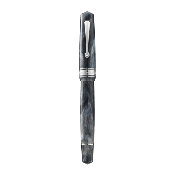 OMAS - Bologna - Grigio Luminoso - Silver Trim- Fountain Pen - Papier Plume