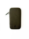 Eng Leather Co. - 3 Slot - Leather Pen Case Natural Olive - Papier Plume