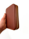 Eng Leather Co. - 4 Slot Leather A6 Pen Case - Walnut Brown - Papier Plume