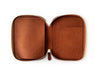 Eng Leather Co. - 4 Slot Leather A6 Pen Case - Walnut Brown - Papier Plume