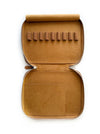 Eng Leather Co. - 8 Slots Apple Leather A6 Pen Case Camel (Vegan) - Papier Plume