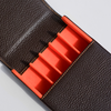 Eng Leather Co. - 5 Pen Hard Case Brown - Papier Plume