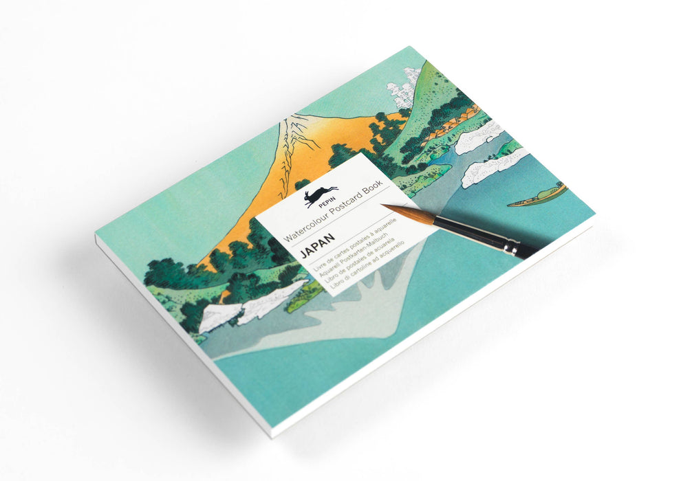 Japan Watercolour Postcard Book - Papier Plume