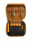 Eng Leather Co. - 9 Slot Apple Leather Pen Case Camel (Vegan) - Papier Plume