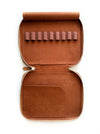 Eng Leather Co. - 9 Slot Apple Leather Pen Case Camel (Vegan) - Papier Plume