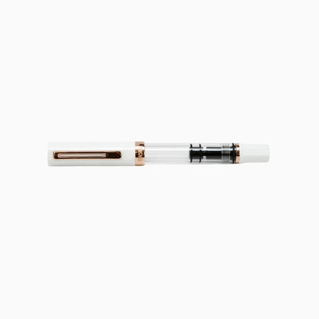 Twsbi - Eco - White RoseGold- Fountain Pen - Papier Plume