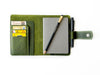 Eng Leather Co. - A6 Size - Leather Notebook Cover Jungle Green - Papier Plume