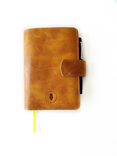 Eng Leather Co. - A6 Size - Leather Notebook Cover Colorado - Papier Plume