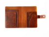 Eng Leather Co. - A6 Size - Leather Notebook Cover Dark Toscano - Papier Plume