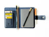 Eng Leather Co. - A6 Size - Leather Notebook Cover Navy Blue - Papier Plume