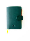 Eng Leather Co. - A6 Size - Leather Notebook Cover NorthenGreen - Papier Plume