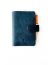 Eng Leather Co. - A6 Size - Leather Notebook Cover Ocean Blue - Papier Plume