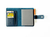 Eng Leather Co. - A6 Size - Leather Notebook Cover Ocean Blue - Papier Plume