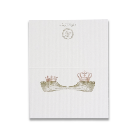 Alexa Pulitzer Kissing Gator place cards featuring colorful gator illustration for elegant table settings.