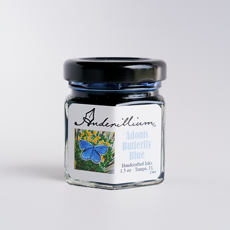 Anderillium - Adonis Butterfly Blue - Fountain Pen Ink - Papier Plume