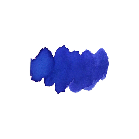 Bottle of Pilot Iroshizuku Ajisai fountain pen ink in a 15ml container, featuring a vibrant hydrangea-themed label.
