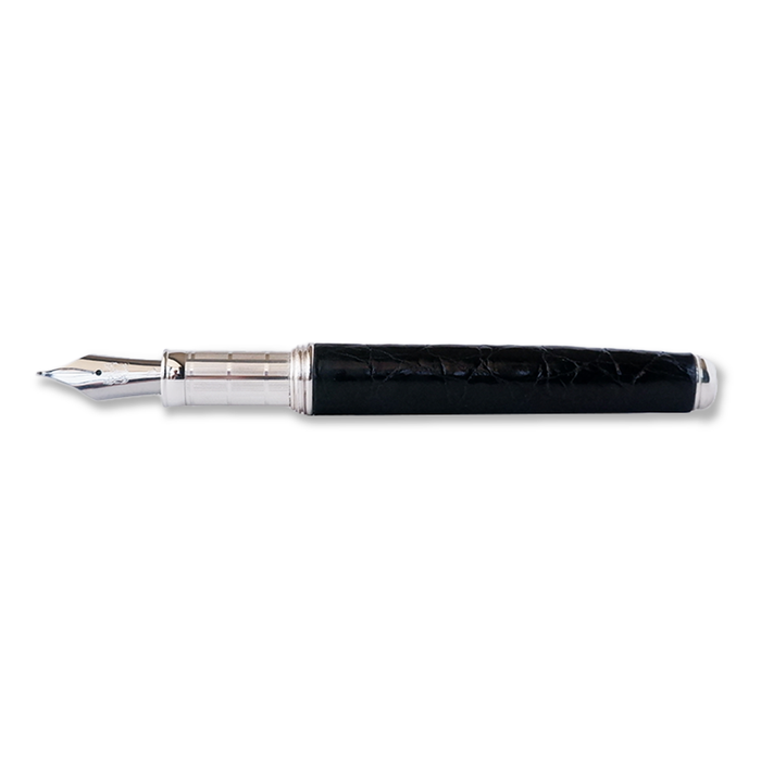 Grifos - Alligator Leather Black - Fountain Pen - Papier Plume