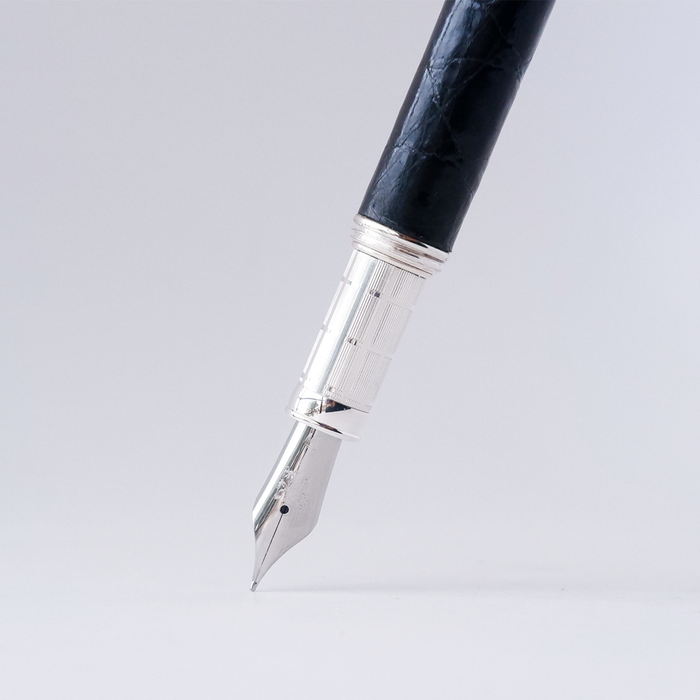 Grifos - Alligator Leather Black - Fountain Pen - Papier Plume