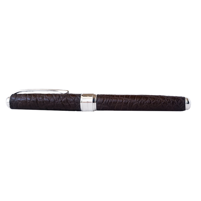 Grifos - Alligator Leather Brown - Fountain Pen - Papier Plume