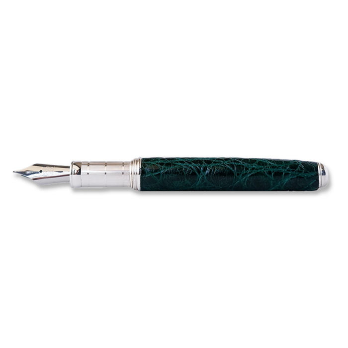 Grifos - Alligator Leather Green - Fountain Pen - Papier Plume