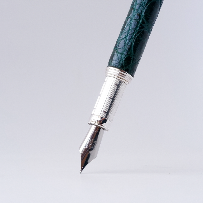 Grifos - Alligator Leather Green - Fountain Pen - Papier Plume