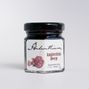Deep blue Anderillium Anglerfish Deep fountain pen ink in a glass bottle with the ink visible through the glass.