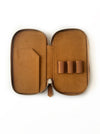 Eng Leather Co. - 3 Slot - Vegan Pen Case Camel - Papier Plume