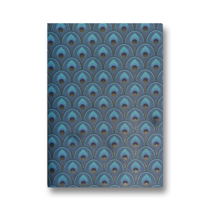 Kartos - Soft Cover Journal - A5 - Art Deco Peacock - Papier Plume
