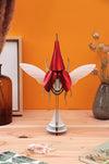 Large Paper Hercules Beetle craft by Assembli featuring red translucent wings and detailed body, perfect for creative projects.
