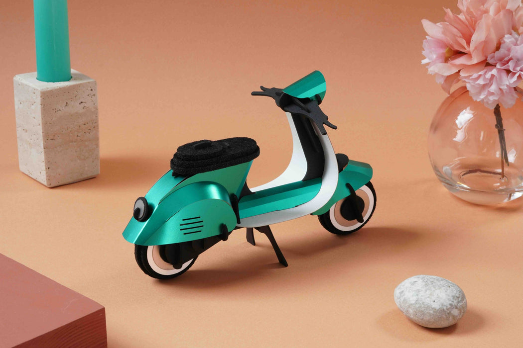 Paper Vintage Scooter