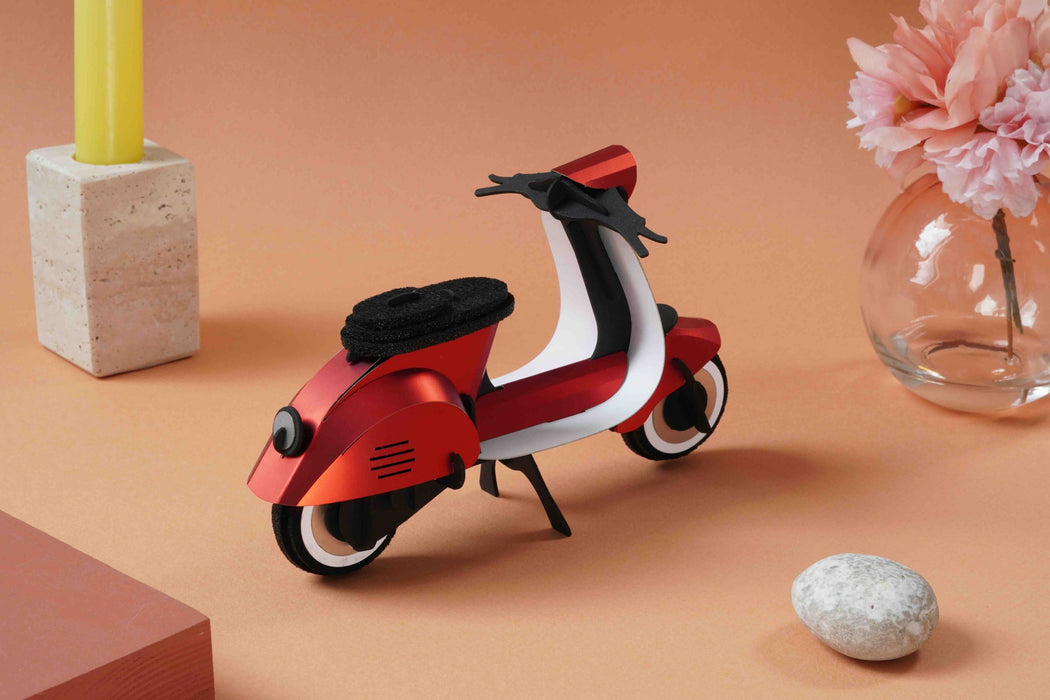 Paper Vintage Scooter