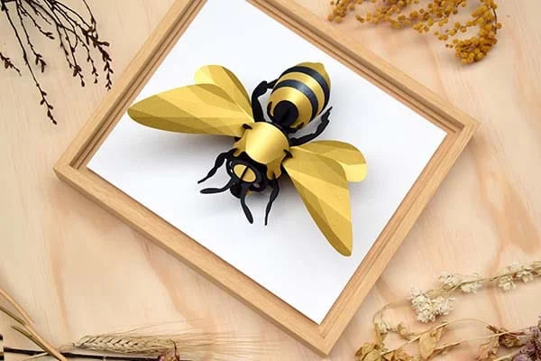 Paper Giant Honey Bee - Papier Plume