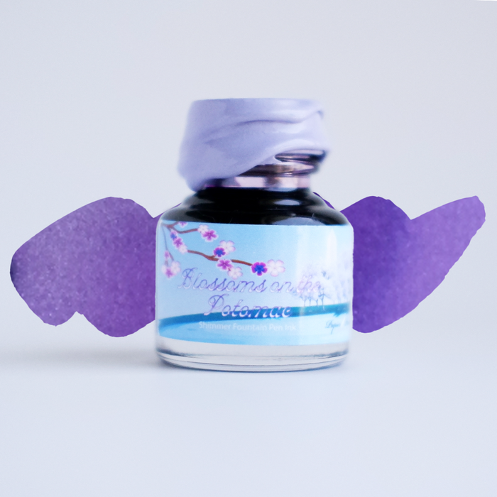 Papier Plume - DC Pen Show - Blossoms on the Potomac Fountain Pen Shimmer Ink - Papier Plume