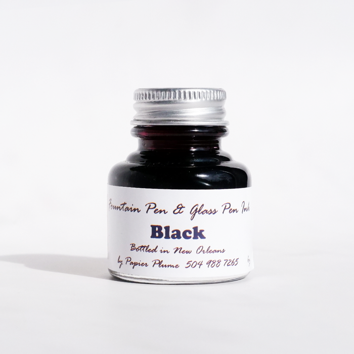 Papier Plume - Fountain Pen Ink - Black - Papier Plume