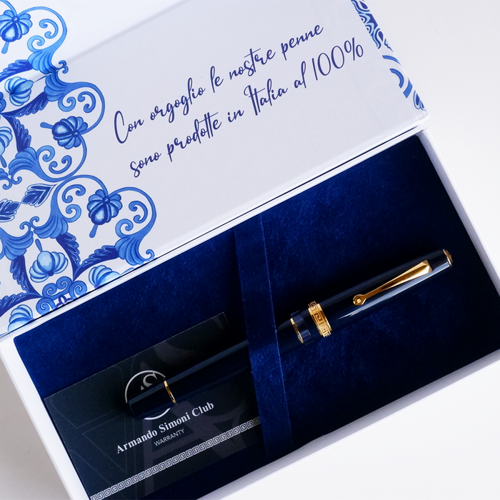 ASC - Bologna Portofino Bespoke 2024 - Blu Mare - Papier Plume