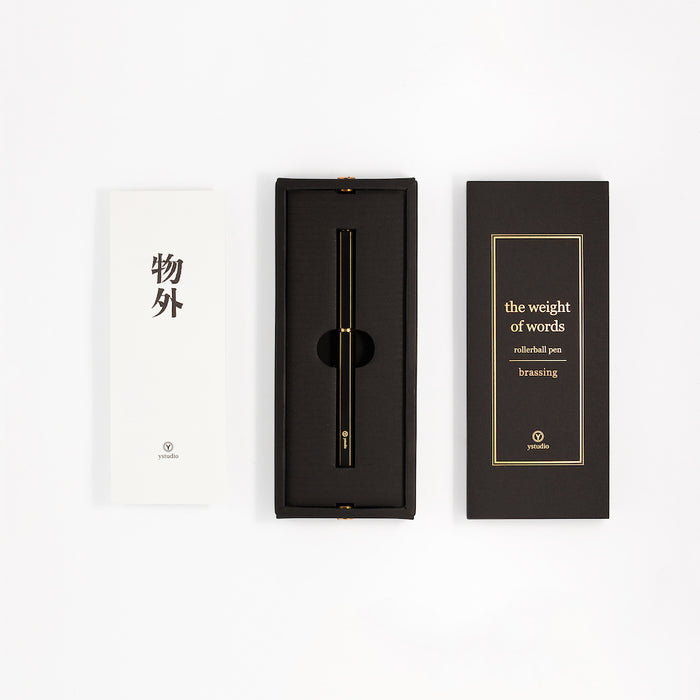 Y Studio - Classic Revolve - Rollerball Pen - Black - Papier Plume