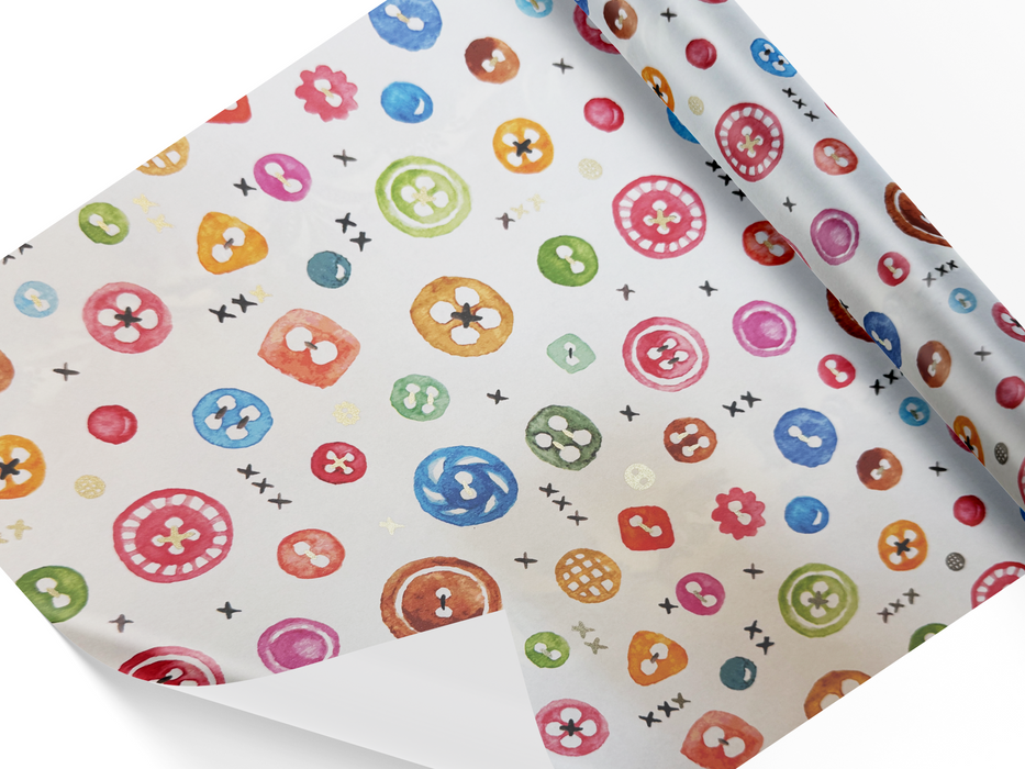 Rossi - Wrapping Paper - Buttons