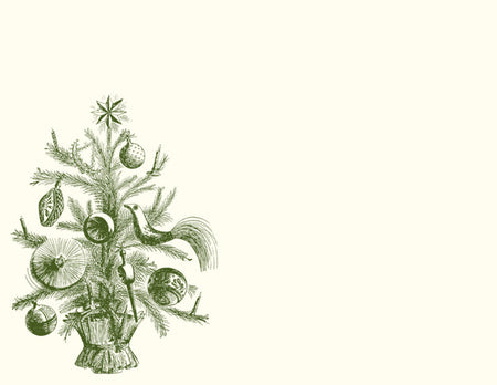 Alexa Pulitzer - Christmas Bush Scroll A2 Notes - Papier Plume