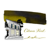 Swatch of Papier Plume Citron Vert fountain pen ink showing vibrant yellow-green color on paper.