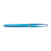 Blue Cleo Skribent rollerball pen with a sleek design, featuring a smooth ink flow and stylish finish.