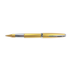 Cleo Skribent Cleo Gold rollerball pen with a sleek gold finish and elegant design.