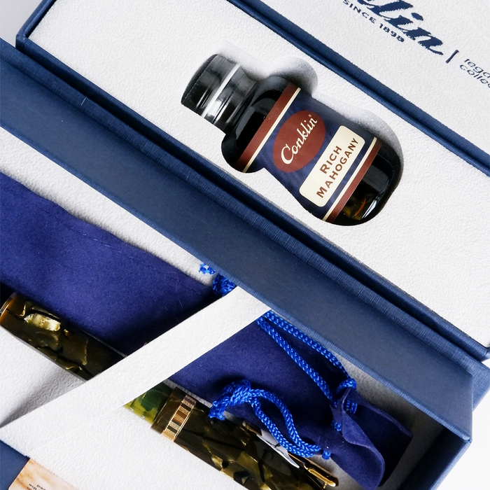 ASC X Conklin - Nozac Green Saft Celluloid – Legacy Collection Limited Edition - Papier Plume