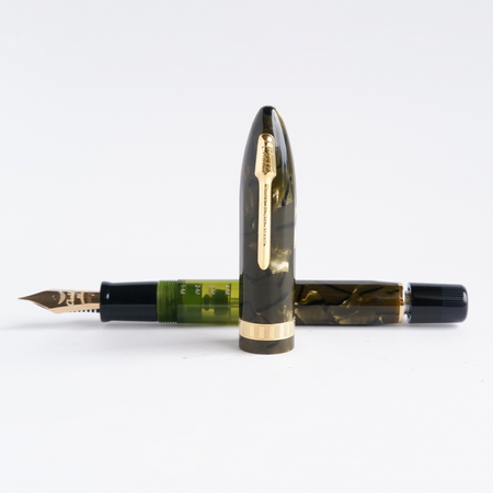 ASC X Conklin - Nozac Green Saft Celluloid – Legacy Collection Limited Edition - Papier Plume